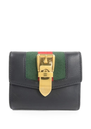 Gucci Pre-Owned Web trifold wallet - Black
