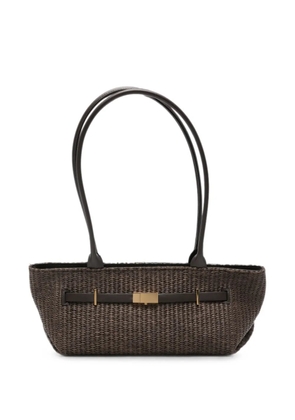 DeMellier New York belt-detail shoulder bag - Brown