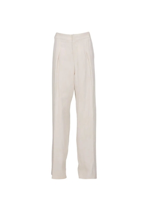 TOM FORD pleated straight-leg trousers - Neutrals