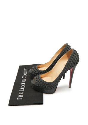 Christian Louboutin Pre-Owned Lady Peep Spikes pumps - Grey