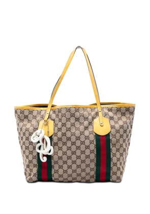 Gucci Pre-Owned 2016-2026 GG Canvas Web Jolie tote bag - Neutrals
