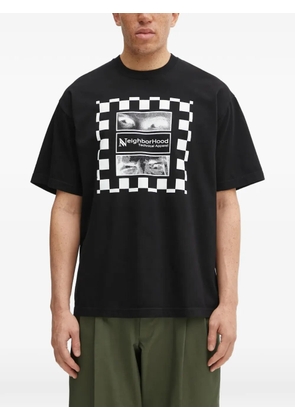 Neighborhood graphic-print T-shirt - Black