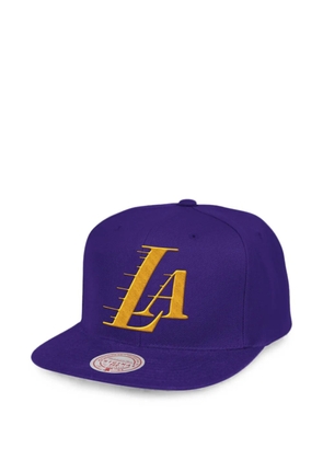 Mitchell & Ness Los Angeles Lakers snapback hat - Purple