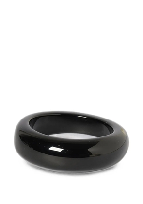 Emporio Armani asymmetric bangle - Black