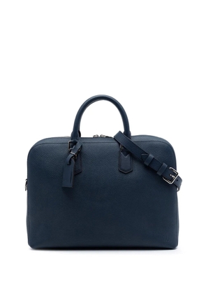 Louis Vuitton Pre-Owned 2016 Taurillon Victor Briefcase business bag - Blue
