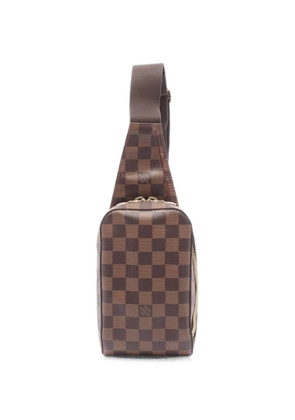 Louis Vuitton Pre-Owned 2005 Geronimos Damier Ebene belt bag - Brown