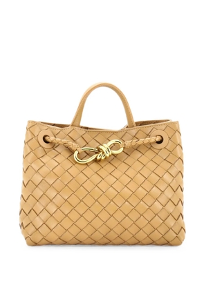 Bottega Veneta Pre-Owned Andiamo Top Handle Bag Intrecciato Nappa Small satchel - Brown