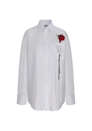 Seen Users His Last Rose shirt - White