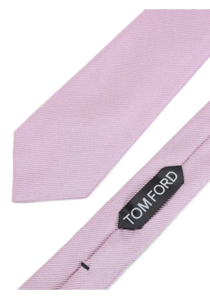 TOM FORD silk-twill tie - Pink