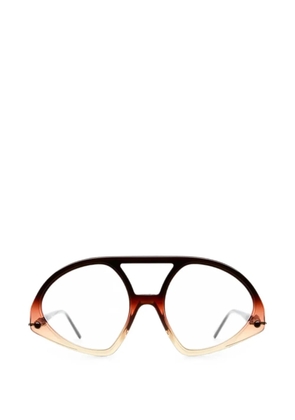 Kuboraum Truman Capote sunglasses - Brown