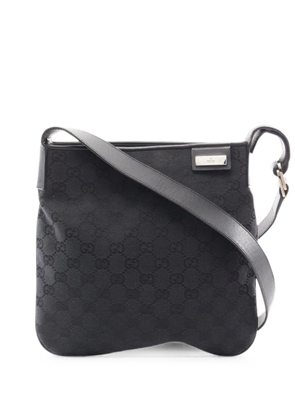 Gucci Pre-Owned 2000s GG Canvas shoulder bag - Black