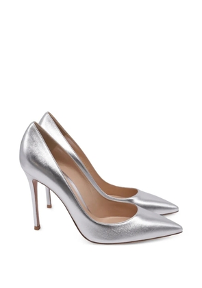 Gianvito Rossi Gianvito pointed pumps - Silver