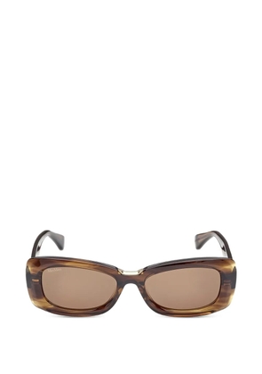 Max Mara Eyewear rectangle-frame sunglasses - Green