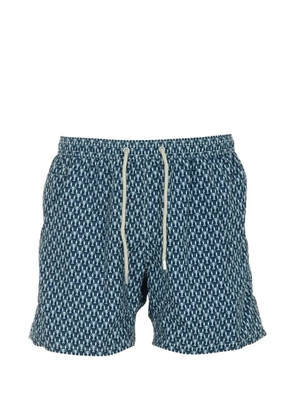 MC2 Saint Barth Lighting lobster-print swim shorts - Blue