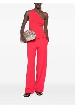 VICOLO one-shoulder backless top - Red