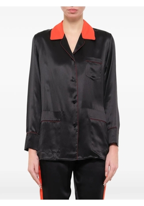 Givenchy piped long-sleeve shirt - Black