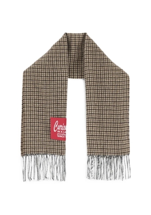 Bellerose Milan checked fringed scarf - Neutrals