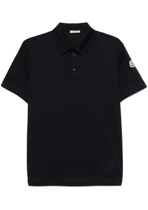 Moncler cotton polo shirt - Blue