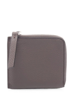 Maison Martin Margiela Pre-Owned 2010s L-shaped zipper coin purse - Brown