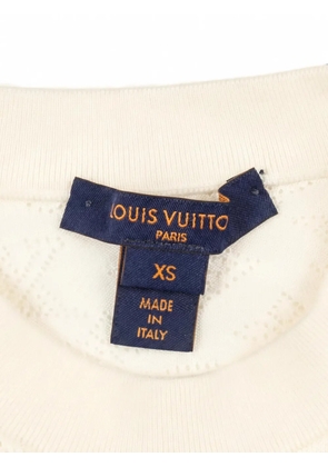 Louis Vuitton Pre-Owned 2010s knit monogram wool sweater - Neutrals