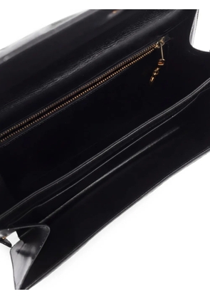 Celine Pre-Owned 2000s carriage-motif leather shoulder bag - Black