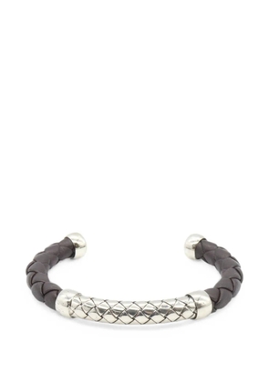 Bottega Veneta Pre-Owned 2010s Intrecciato bangle - Silver