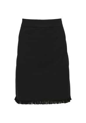 TOM FORD fringed-hem mini skirt - Black