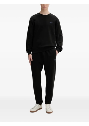 Kenzo logo-embroidered sweatshirt - Black