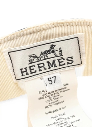 Hermès Pre-Owned 2010s Kabul Ann Finesse hat - Neutrals