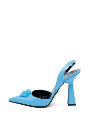 Versace Pre-Owned La Medusa slingback pumps - Blue