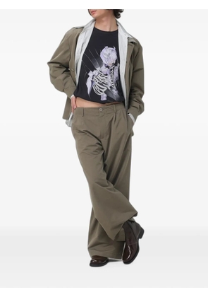 OUR LEGACY Above striped shirt - White