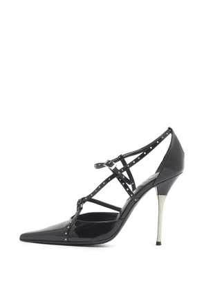 Christian Dior Pre-Owned studded pointed-toe pumps - Black
