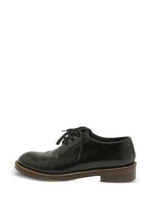 Marni Pre-Owned lace-up leather derby shoes - Black