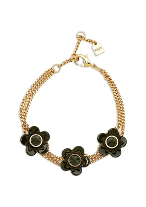 Fendi Pre-Owned Fiori Flowerland bracelet - Gold