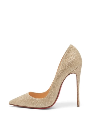 Christian Louboutin Pre-Owned So Kate pointed-toe pumps - Gold
