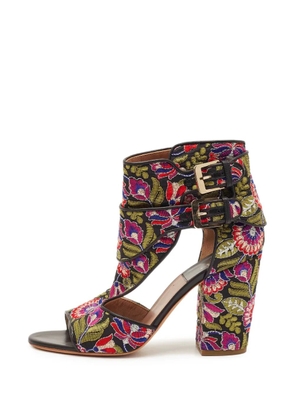 Laurence Dacade brocade cut-out ankle boots - Black
