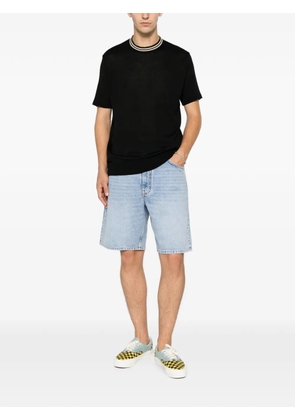 YES LONDON ribbed-trim sweater - Black