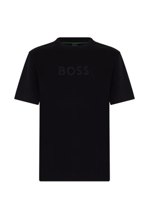 BOSS cotton logo-printed T-shirt - Black