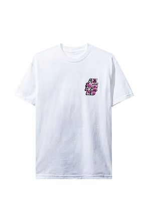 Anti Social Social Club blocked camo-print T-shirt - White