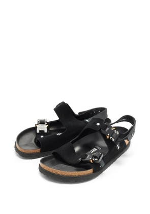 Christian Dior Pre-Owned x Birkenstock slingback flat sandals - Black