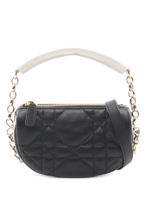Christian Dior Pre-Owned 2010s Vibe Cannage shoulder bag - Black