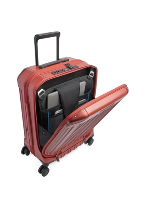 PIQUADRO dual-opening cabin suitcase - Red
