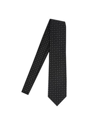 TOM FORD polka-dot silk tie - Black