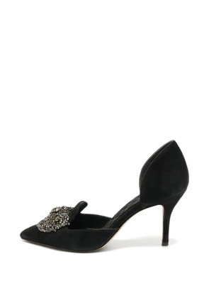 Tory Burch Clara crystal-embellished pumps - Black