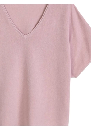 Marc O'Polo V-neck short-sleeves T-shirt - Pink