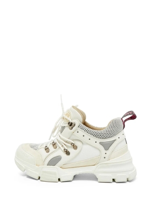 Gucci Pre-Owned Flashtrek panelled low-top sneakers - White