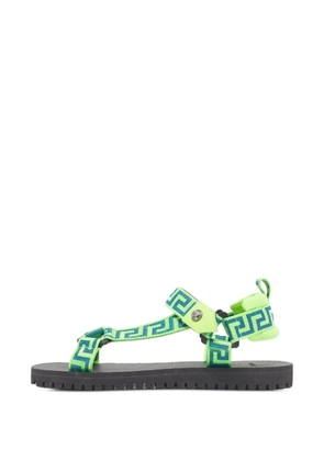Versace Pre-Owned La Greca sandals - Green