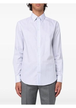 Emporio Armani striped cotton shirt - Blue