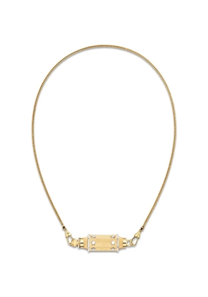 Marie Lichtenberg Star Baby locket necklace - Gold