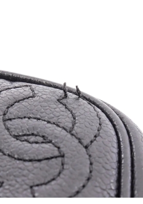 CHANEL Pre-Owned 1994-1996 triple coco mark backpack - Black